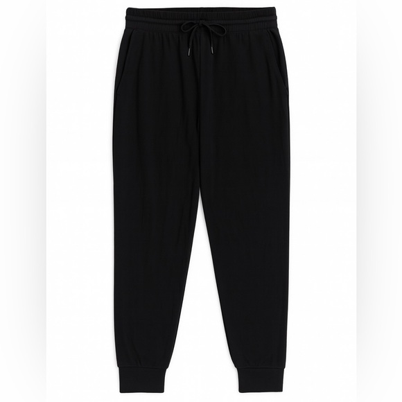 The North Face Pants - The North Face Black Sweatpants Logo Joggers Loungewear Athleisure Gym Size M